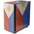 Philippines Flag Distressed NZXT H510 Compact ATX Mid-Tower Case Skin